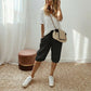 ⏳SUMMER HOT SALE⏰Women's Casual Cotton Linen Capris
