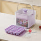 🧊2026 HOT SALE 50% OFF! 🥤 Ice Cube Maker with Storage – 48 cubes at once, leak‑proof lid. Stackable, saves space. 🏖️