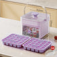 🧊2026 HOT SALE 50% OFF! 🥤 Ice Cube Maker with Storage – 48 cubes at once, leak‑proof lid. Stackable, saves space. 🏖️