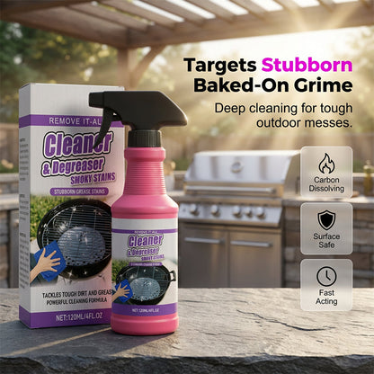 🥳2026 HOT SALE🥳💞50K+ SOLD!✨Fast-Acting Heavy-Duty Grill Degreaser Spray