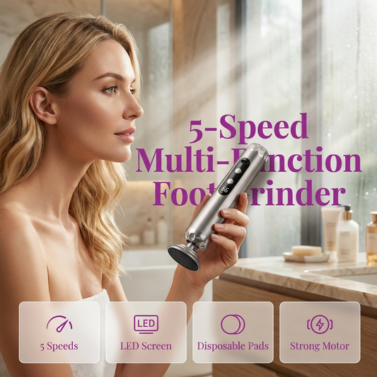 🏖️Summer Cool Deal: 49% OFF!!👍🎉Dermavive ProPed™ 5-Speed Electric Foot Renewal System