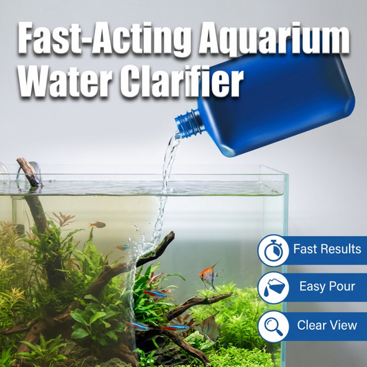🔥50% OFF 💥Fast-Acting Aquarium Water Clarifier | Clear Cloudy Tank In Minutes, Safe For Fish