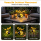 🔥Limited Time £9.99!! ⚡50K+ SOLD!✨🐝Hanging Solar Bee Light – Warm Amber Glow, Flicker-Free, Perfect for Garden Parties, Camping, or Kids’ Rooms – Spread Joy Day and Night 🌞🌜