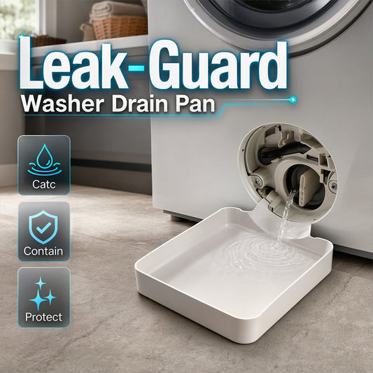 🥳2026 HOT SALE🥳💞50K+ SOLD!🔥Universal Front-Load Washing Machine Drain Pan