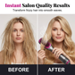 💥Professional 3-in-1 Hot Air Brush – Dry, detangle & volumize