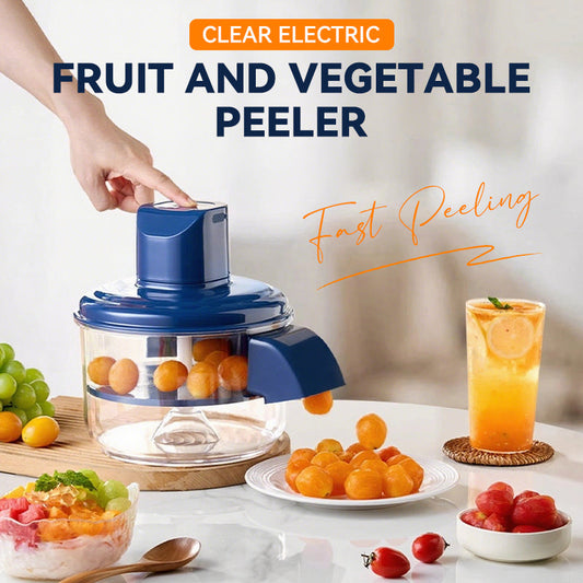 🔥🔥Last Day 50% OFF 🌈Transparent Electric Fruit and Vegetable Peeler