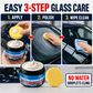 🔥LAST DAY BUY 1 GET 1 FREE! ✨ Car Glass Oil Film Remover – Eliminates Glare & Wiper Smears, Repels Rain, Works on All Glass – Sponge Included! 🚗