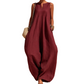 🌸Women's Sleeveless V-Neck Wide-Leg Jumpsuit with Pockets