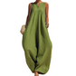 🌸Women's Sleeveless V-Neck Wide-Leg Jumpsuit with Pockets
