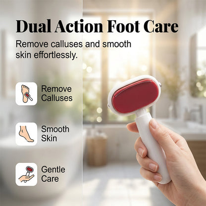 🔥LAST DAY B1G1 FREE 🦶 £7.99｜Double‑Sided Foot Scraper for Callus & Dead Skin