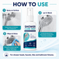 ⏳🏆LAST DAY SALE: ￡6.99!! 🚿✨Fast-Acting Shower Limescale Remover Spray – Dissolves stubborn mineral deposits & hard water stains. Restores water flow & shine – just spray & wipe! 🧼💪