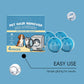 ⏳ LAST DAY! Only £6.99😺🐶 | Reusable Pet Hair Remover Laundry Balls
