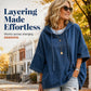 ⏳ LAST DAY SALE | 50% OFF✨Women's Casual Loose Denim Hoodie – Relaxed Comfort & Effortless Autumn Style