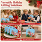 💖LAST DAY SALE 50% OFF!!🎁Easy Fill, Easy Seal🎄 Festive Self-Seal Treat Bags – Santa & Snowman Print | Resealable, Food-Safe & Perfect for Cookies, Chocolates & Little Gifts 🎅⛄
