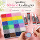 💕LAST DAY-50% OFF✨️AB Color Jelly Flatback Resin Rhinestones Kit with Storage Organizer Box Glue and Tools for DIY Nail Art Clothes and Phone Case Decoration