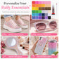 💕LAST DAY-50% OFF✨️AB Color Jelly Flatback Resin Rhinestones Kit with Storage Organizer Box Glue and Tools for DIY Nail Art Clothes and Phone Case Decoration