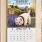 💕LAST DAY-50% OFF✨️West Highland Terriers 2027 Calendar