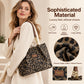 🎁2026 New Arrivals - 70% OFF🎒Retro Leopard Print Tote Bag for Women