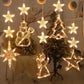 🎄🎅 CHRISTMAS MEGA SALE! 🎁 ONLY £7.99! 💖DIY Christmas Snowflake Suction Cup LED Lights ✨ | Battery Operated, Warm & Multi-Colour, Window Suction Lights, Christmas Home & Party Decor