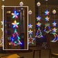 🎄🎅 CHRISTMAS MEGA SALE! 🎁 ONLY £7.99! 💖DIY Christmas Snowflake Suction Cup LED Lights ✨ | Battery Operated, Warm & Multi-Colour, Window Suction Lights, Christmas Home & Party Decor