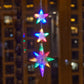 🎄🎅 CHRISTMAS MEGA SALE! 🎁 ONLY £7.99! 💖DIY Christmas Snowflake Suction Cup LED Lights ✨ | Battery Operated, Warm & Multi-Colour, Window Suction Lights, Christmas Home & Party Decor