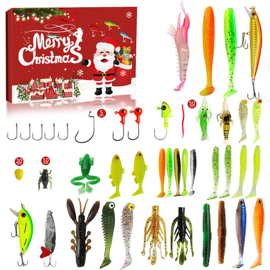 🔥LAST DAY SALE 50% OFF!🏆Flash Sale⚡50K+ SOLD! Almost Gone-💥Angler's Treasuret: 24-Day Advent Calendar🎣🎁