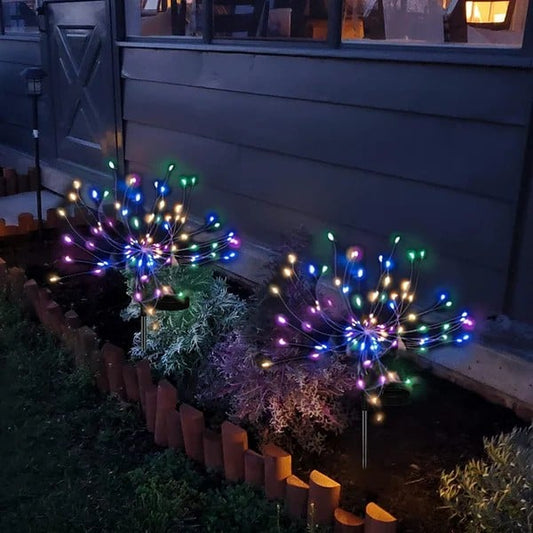 🔥LAST DAY 79% OFF🎁Waterproof  Solar Garden Fireworks Lamp